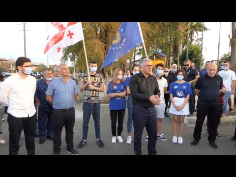 ირაკლი ხახუბია ფოთელ ამომრჩეველს შეხვდა 21 09 20